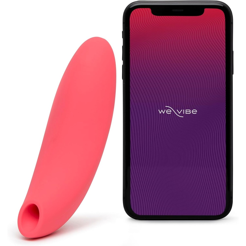 image:imageWeVibe Melt Clitoris Vibrator  Clitoral Stimulator Adult Sex Toys for Women  Clit Sucker Sex Toy Couples  Long Distance App Control Vibrator 12 Intensity Levels  Personal Massager  Pink