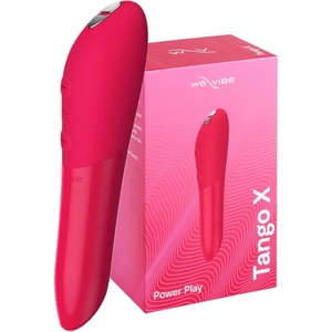 We-Vibe Tango Bullet Vibrator for Women – Vibrating Sex Toy for Her – Mini Clitoral Stimulator Massager with 8 Vibration Modes – Waterproof – Rechargeable – Adult Toys for Couples – Pink(Tango X)