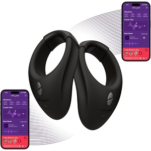 We-Vibe Tease Us Set Bond + Bond | Male Vibrator | Wearable Cock Rings | Vibrating Penis Rings – Quick-Release | App & Remote Controlled | 2 Sizes & Custom Fit | Adult Sex Toys for Men and Couples
