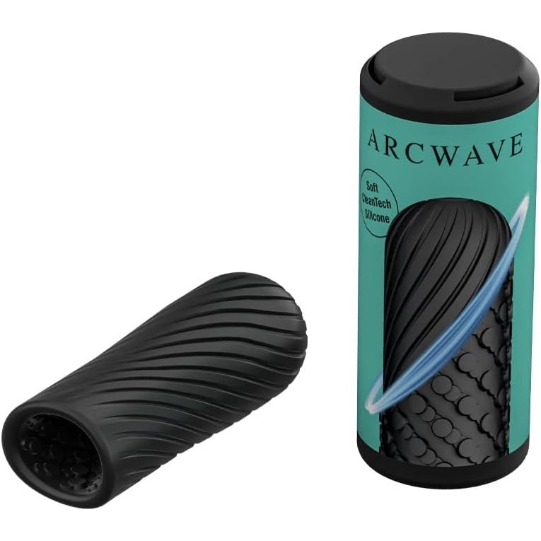 image:imageArcwave Ghost Male Masturbator Adult Toys for Him  Resuable Textured Mens Stroker  Silicone Penis Sleeve for Men  Adult Male Sex Toys for Couples  Penis Cup for Sex Doll Oral Stimulation  BlueBlack