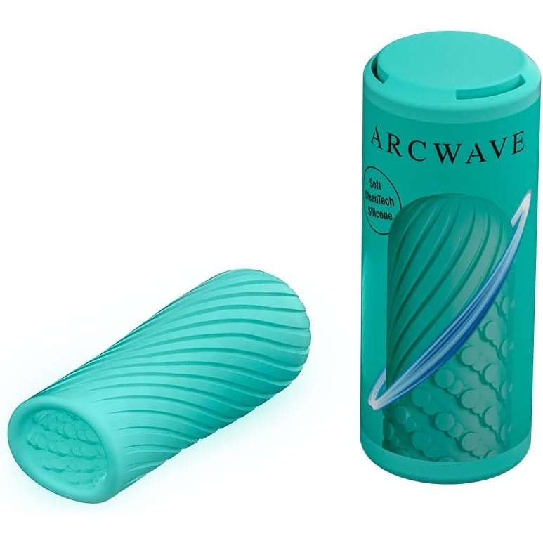 image:imageArcwave Ghost Male Masturbator Adult Toys for Him  Resuable Textured Mens Stroker  Silicone Penis Sleeve for Men  Adult Male Sex Toys for Couples  Penis Cup for Sex Doll Oral Stimulation  BlueMint